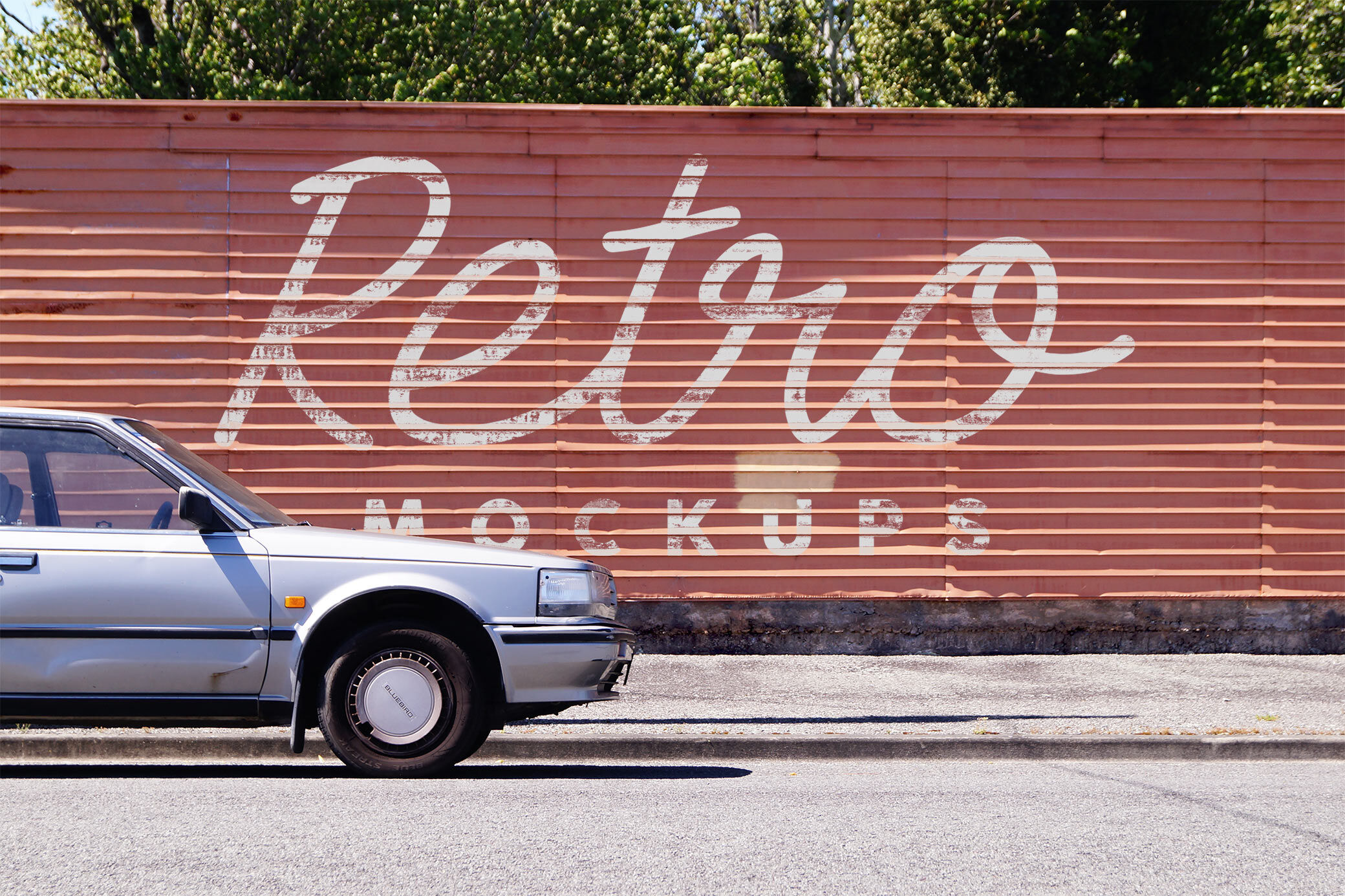 Mockup Showcasing Three Different Aesthetic Vintage Scenes preview