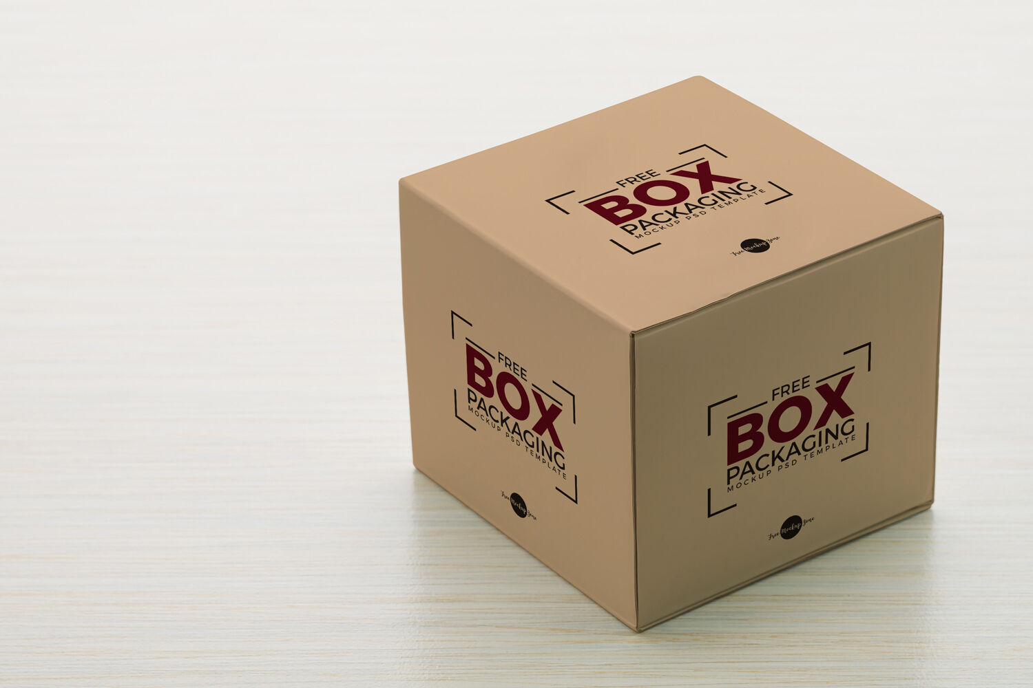 Side View Box Packaging Mockup preview